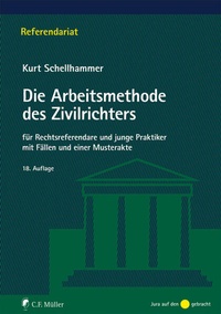 Enlarge image Cover: Die Arbeitsmethode des Zivilrichters - C.F. Müller