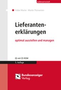 Cover: Lieferantenerkl&auml;rungen - Reguvis Fachmedien