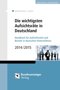 Abbildung von: Die wichtigsten Aufsichtsräte in Deutschland - Reguvis Fachmedien