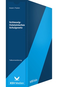 Abbildung von: Schleswig-Holsteinisches Schulgesetz - Kommunal- und Schul-Verlag