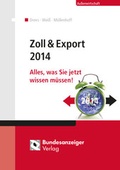 Cover: Zoll & Export 2014 - Reguvis Fachmedien