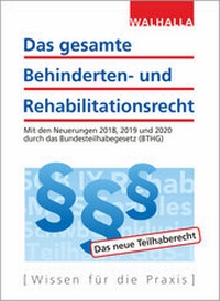 Abbildung von: Das gesamte Behinderten- und Rehabilitationsrecht  - Walhalla