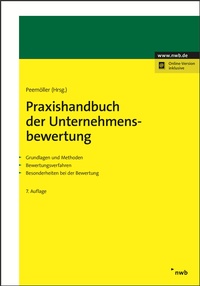 Abbildung von: Praxishandbuch der Unternehmensbewertung - NWB