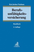 Cover: Berufsunf&auml;higkeitsversicherung - C.H.BECK