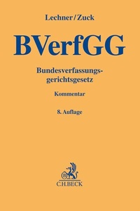 Abbildung von: Bundesverfassungsgerichtsgesetz: BVerfGG - C.H.BECK