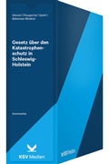 Cover: Gesetz &uuml;ber den Katastrophenschutz in Schleswig-Holstein - KSV Medien