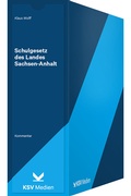 Cover: Schulgesetz des Landes Sachsen-Anhalt - KSV Medien