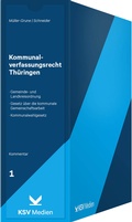 Cover: Kommunalverfassungsrecht Th&uuml;ringen - KSV Medien