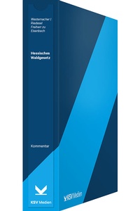Abbildung von: Hessisches Waldgesetz - Kommunal- und Schul-Verlag