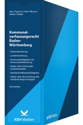 Cover: Kommunalverfassungsrecht Baden-W&uuml;rttemberg - KSV Medien
