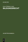 Abbildung von: Bildungsrecht - De Gruyter