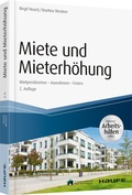 Cover: Miete und Mieterh&ouml;hung - Haufe-Lexware