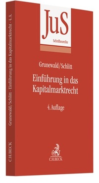 Abbildung von: Einführung in das Kapitalmarktrecht - C.H.BECK