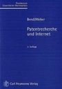 Cover: Patentrecherche und Internet - Carl Heymanns Verlag