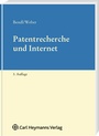 Cover: Patentrecherche und Internet - Carl Heymanns Verlag