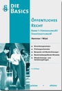 Cover: Basics &Ouml;ffentliches Recht I - Hemmer-W&uuml;st