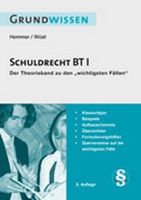 Abbildung von: Grundwissen Schuldrecht BT I - Hemmer-Wüst