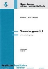 Abbildung von: Verwaltungsrecht I - Hemmer-Wüst