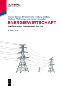 Enlarge image Cover: Energiewirtschaft - De Gruyter Oldenbourg