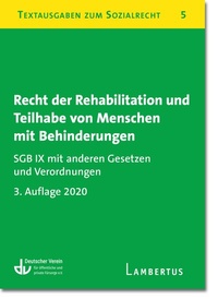 Abbildung von: Recht der Rehabilitation und Teilhabe behinderter Menschen - Lambertus