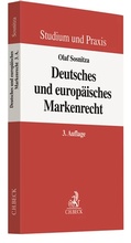 Cover: Deutsches und europ&auml;isches Markenrecht - C.H.BECK