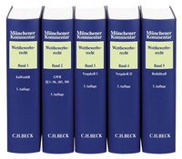Abbildung von: Münchener Kommentar zum Wettbewerbsrecht - Gesamtwerk  - C.H.BECK