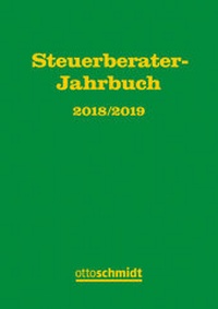 Abbildung von: Steuerberater-Jahrbuch 2018/2019 - Otto Schmidt Verlag