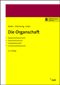Abbildung von: Die Organschaft - NWB