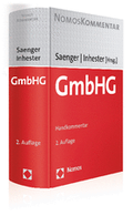 Cover: GmbHG: GmbH-Gesetz - Nomos