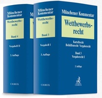 Bild vergrößern Bild: Münchener Kommentar zum Wettbewerbsrecht Band 3 + Band 4 - C.H.BECK