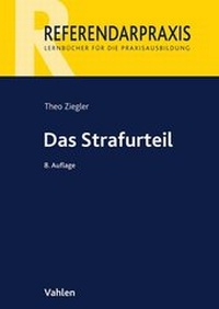 Enlarge image Cover: Das Strafurteil - Vahlen