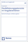 Cover: Flexibilisierungspotenziale im Vergabeverfahren - Nomos