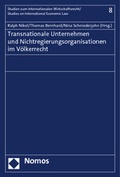 Cover: Transnationale Unternehmen und Nichtregierungsorganisationen im V&ouml;lkerrecht - Nomos