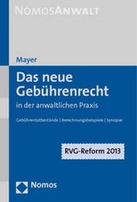 Bild vergrößern Bild: Das neue Gebührenrecht - Nomos