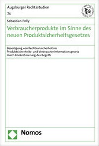 Abbildung von: Verbraucherprodukte im Sinne des neuen Produktsicherheitsgesetzes - Nomos