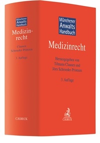 Abbildung von: Münchener Anwaltshandbuch Medizinrecht - C.H.BECK
