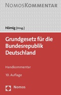 Cover: Grundgesetz f&uuml;r die Bundesrepublik Deutschland - Nomos