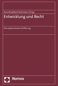 Enlarge image Cover: Entwicklung und Recht - Nomos