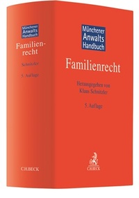 Abbildung von: Münchener Anwaltshandbuch Familienrecht - C.H.BECK