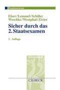 Cover: Sicher durch das 2. Staatsexamen - C.H.BECK