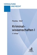 Bild: Kriminalwissenschaften I - C.H.BECK