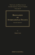 Cover: Regulation of International Finance - Sweet & Maxwell