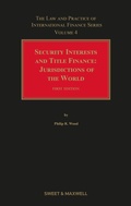 Cover: Security Interests and Title Finance - Sweet & Maxwell