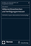Cover: V&ouml;lkerrechtsverbrechen und Verfolgungsermessen - Nomos
