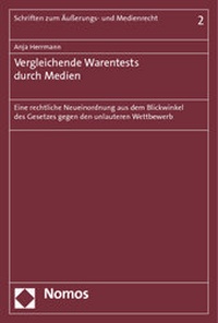 Abbildung von: Vergleichende Warentests durch Medien - Nomos