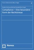 Cover: Compliance - Eine besondere Form der Rechtstreue - Nomos