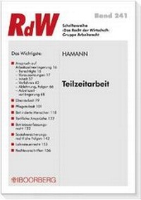 Abbildung von: Teilzeitarbeit - Boorberg