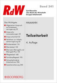 Abbildung von: Teilzeitarbeit - Boorberg