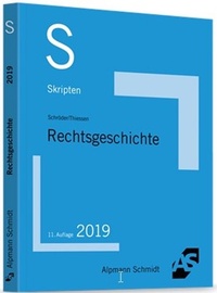Enlarge image Cover: Skript Rechtsgeschichte - Alpmann Schmidt