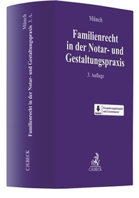 Enlarge image Cover: Familienrecht in der Notar- und Gestaltungspraxis - C.H.BECK